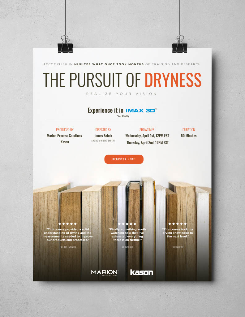 The Pursuit of Dryness